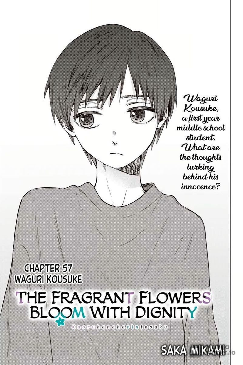 Kaoru Hana wa Rin to Saku, Chapter 57 image 01